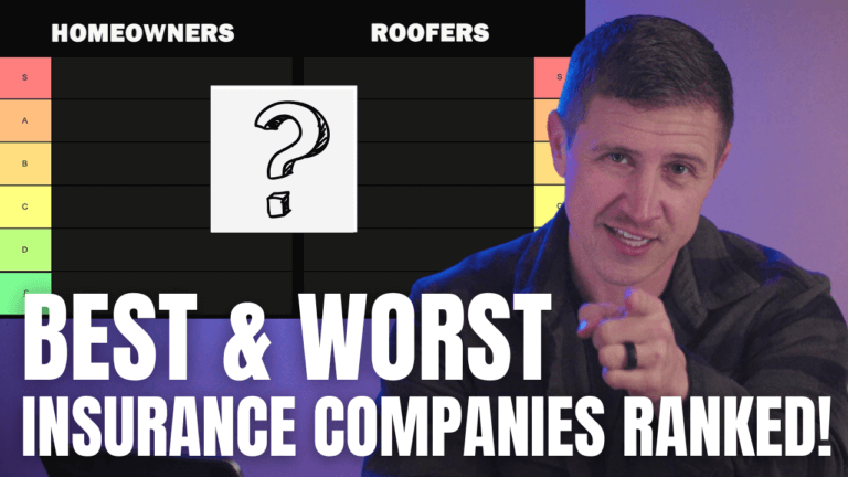 Best & Worst Insurance Companies for Roof Claims