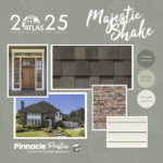 Atlas Shingles Color of the Year: Majestic Shake Pinnacle® Pristine